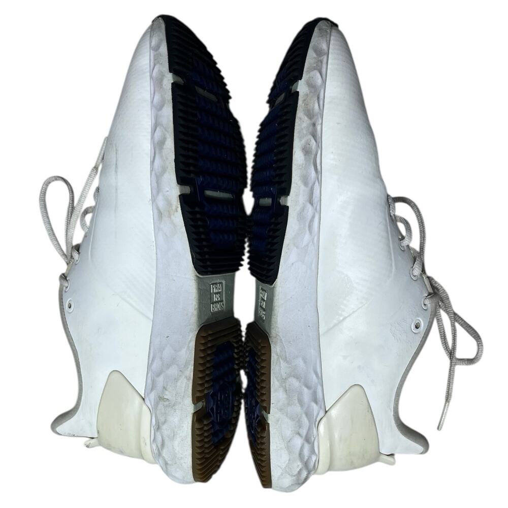 G/FORE Men's MG4+ Spikeless Golf Shoes 8.5 Snow G4MC0EF26 White Sneakers